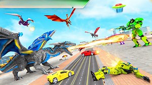 Download & Play Dragon Robot - Riding Extreme on PC & Mac (Emulator)