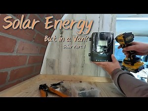 Installing a Renogy 20AMP Solar controller, van build part 10 Solar Energy.