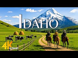 Idaho 4K | Hidden Gems & Stunning Nature Captured by Drone | Ultimate USA Travel Guide