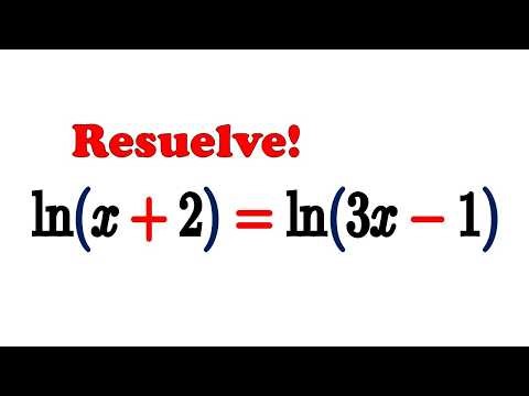 Ecuaciones con logaritmo natural (ln) | Ejercicios paso a paso