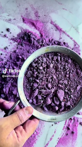 Sifting Floral Foam #asmr #floralfoam #satisfying #asmarkansas