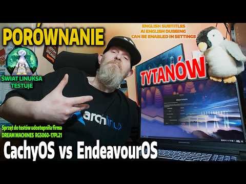 LINUX BATTLE OF THE TITANS - EndeavourOS vs CachyOS - Distribution comparison, multimedia, game b...