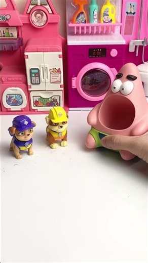 The ending when Patrick opened the candy box shocked everyone #funny #toys #asmr #shrots #pawpatrol