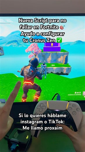 🎯 AIMBOT FORTNITE ✅ La Mejor Script para Cronus Zen Ps5 Xbox Pc mejor configuración y sensibilidad