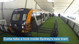 Sydney Metro model train