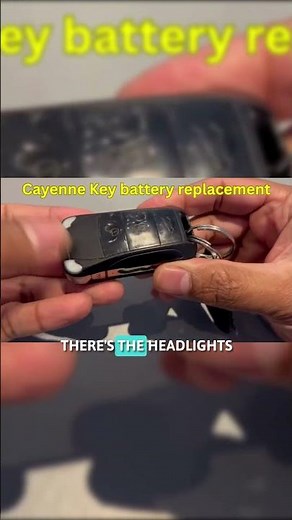 Porsche Cayenne Key Fob Battery Replacement — Fast DIY Fix (955/957)