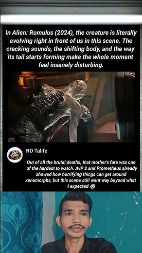 Alien: Romulus (2024) | This Xenomorph Evolution Scene Was Disturbing 😨👽