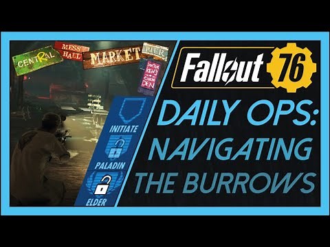 Fallout 76 Guide: Navigating The Burrows in Uplink (Daily Ops)