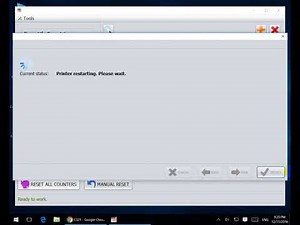 How to reset OKI C321 by the OKI Printer Resetter