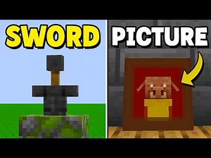 Top 20 MINI Build Hacks in Minecraft!