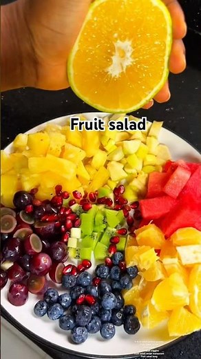 The Easiest Fruit Salad Recipe Ever! 🍓🍍 Fresh, Healthy & Delicious