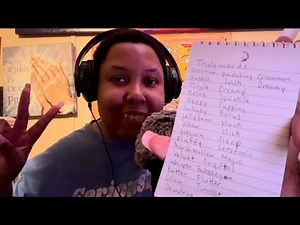 ASMR Tingly Word Repetition with Mouth Sounds, Hand Movements & Bloopers (Sleep Guaranteed)