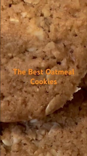 Try Grandma Miller’s Flax Raisin Cookie Recipe! #oatmealcookies #recipeindescription #cookiesrecipe
