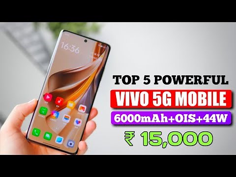 5 best new VIVO 5G mobile under 15000 with AMOLED+OIS+6000mAh| 5 best vivo 5g phones under 15000
