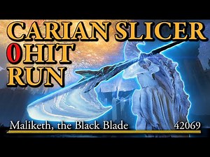 This Spell is BETTER than ANY of your Melee Weapons Carian Slicer No Hit Run
