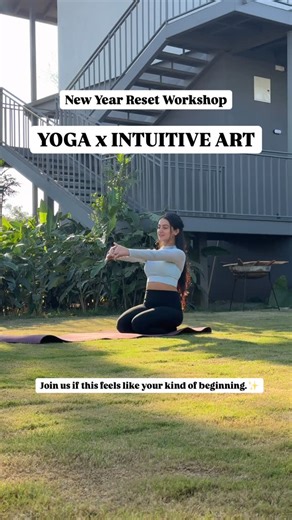Kala®️- by Shruti Shetty on Instagram: "Introducing Breathe & Brush Workshop!♥️✨ Before the year gets loud, choose an afternoon of stillness, movement, and creation.🥰 Yoga to connect inward.✨ Intuitive art to express outward.🕊️ A beautiful way to welcome the new year — mind, body, and heart. 🌱 ——- Date - 3rd Jan | Sat | 3-6pm Venue - @zostelnashik ——- DM to Register!♥️ Comment 3rd Jan to know more details!♥️🥰 (Yoga, art therapy, weekend activities, Nashik events, good times, new year beginni