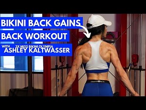 Favorite Back Exercises | Bikini Competitor Training