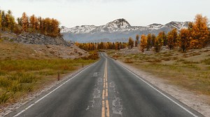 Scenic Autumn Roads through Mountain Valleys - 3D model by 99.Miles
