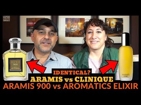 Aramis 900 vs Clinique Aromatics Elixir Fragrance Review + Perfumer Bernard Chant Discussion w/Dalya