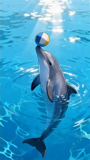Don't Stop 🥰 Slowed ai animation editing video short story #shorts #cartoon #trending #dolphin