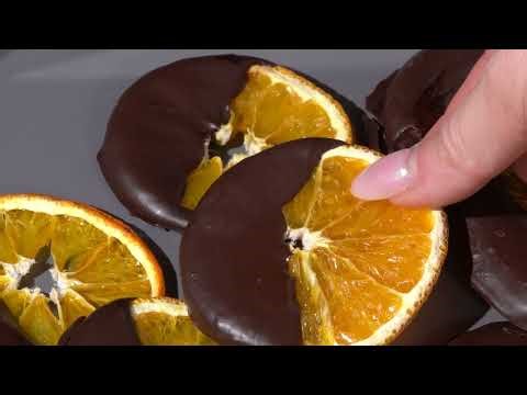 Chocolate Dehydrated Orange Slices