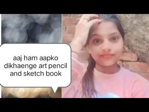 Aaj hamne vlog me dikhaya sketch pencil and sketch book 📚 vlog 😊