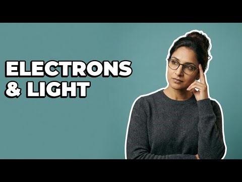 How Does Electron Emission Relate to Light Particles?