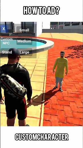 How to Add Custom NPC in Indian Bike Driving 3D New Update#indianbikedriving