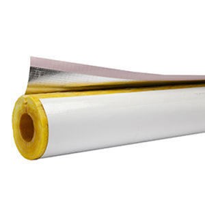 [Hot Item] Asj Fiberglass Wool Pipe Covers 1/2" 3/4" for Copper Iron Pipe for Canada Latin America