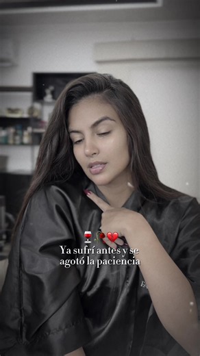 Ya sufrí antes y se agotó la paciencia 🕰️ ❤️‍🩹 ☝️ #mujeres #viral #parati #dayanara #porhombrescomotú