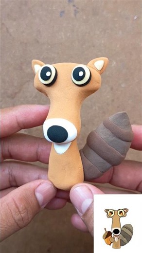 I Made Sprunki OC Scrat (from Ice Age) #sprunki #incredibox #clay