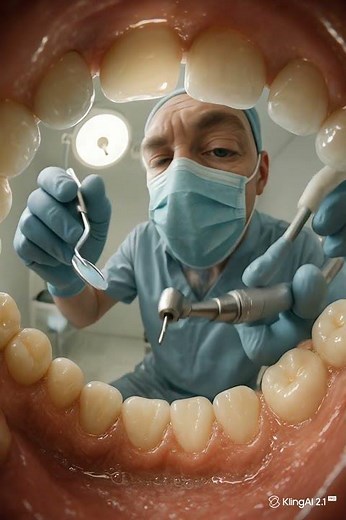 360° Dentist View! Close-Up Teeth Exam with Tools | POV Dental Cleaning