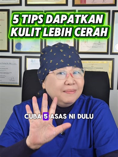 Nak kulit cerah ? ada banyak cara untuk cerahkan kulit, cuba guna 5 TIPS ni dulu ! #kulitcerah #kulit #kulitsihat #wellnesstips #healthytips
