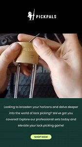 Are you ready to take your lock-picking skills to the next level?...