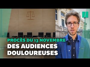 Au procès du 13 novembre, le retour de "scènes de guerre" en sons et images