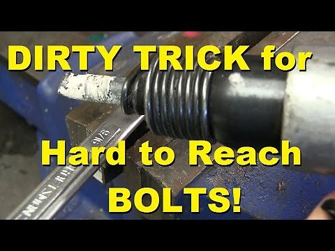 DIRTY TRICK FOR SEIZED BOLTS IN NASTY SPOTS