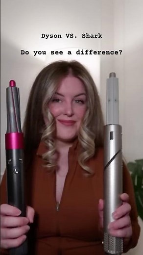 a must see!! Shark Flexstyle VS. Dyson Airwrap. Do you see a difference?#hairtutorials#dysonairwrap