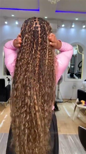 How to make boho braids with human hair #youtuber