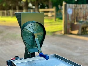 Hand-Cranked Nut Cracker — Nut Solutions Australia