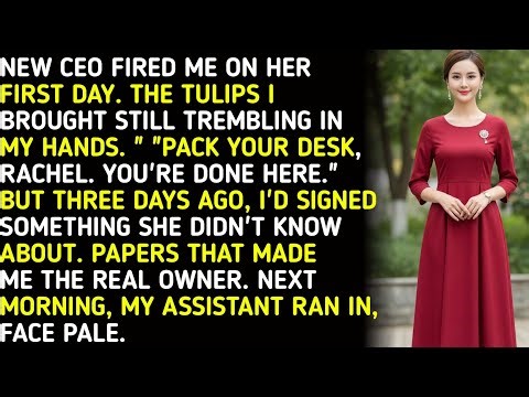 NEW CEO FIRED ME ON HER FIRST DAY. THE TULIPS I BROUGHT STILL TREMBLING IN MY HANDS. " "PACK YOU... 