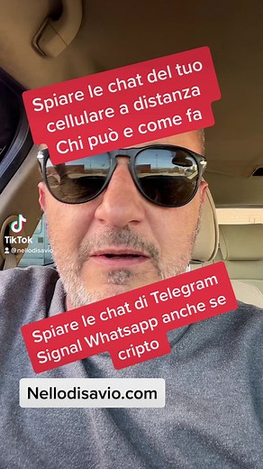 251K views · 1.6K reactions | Spiare le chat di telegram whatsapp Signal a distanza chi può e come fa | Nello Di Savio | Facebook