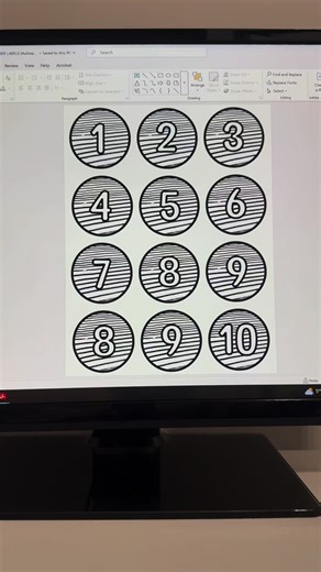 Black and White Abstract Number Signs#backtoschoollabels #classroomdecor #classroommanagement #kindergartenteachersoftiktok #numbertags Shop link in bio