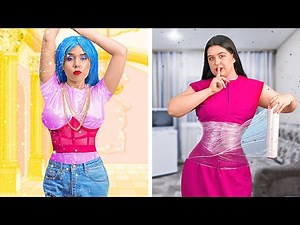 RICH Student vs BROKE Student || Rich Girl VS Poor Girl Funny Moments and Cool Hacks