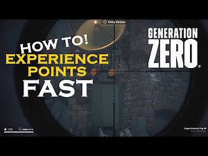 GENERATION ZERO - Huge amount of exp/skills points by smashing the same beacon at each game reload!