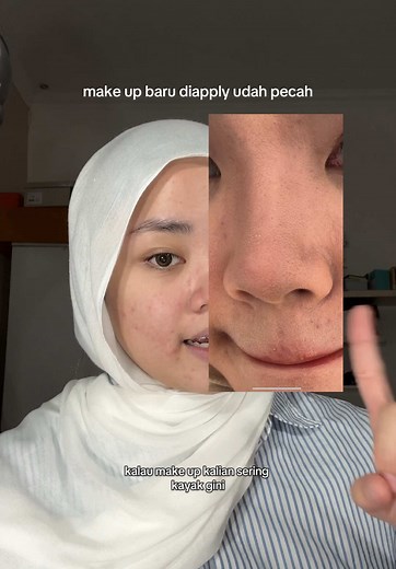 yang sering ngeluh make up longsor di hidung!! Ini yah tutorialnya 🤗 primer ini lg jadi fav aku sih, bahkan kemarin dateng ke acara bisa nahan minyak dan makeup di area idung semalaman! #FlawLastAllDay #makeup