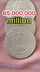 7.9K reactions · 645 shares | 1piso Jose Rizal 1974 65million piraso Ang ginawa.. 39% Ang may hawak nito #coins #tutorial #nocollectorsvalue #oldcoins #fblifestyles | Hendrex Chams Waffle Quijano | Facebook