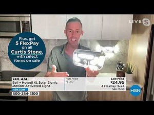 Bell + Howell XL Solar Bionic MotionActivated Light