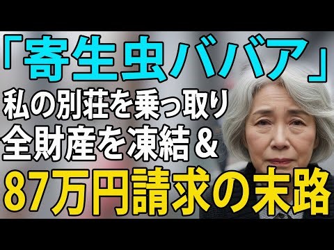 私の別荘で「寄生虫は来るなｗ」と宴会する息子夫婦→私「他人なら請求書払って？」即座に鍵を交換し、87万円請求してやった結果 【シニアライフ】【60代以上の方へ】