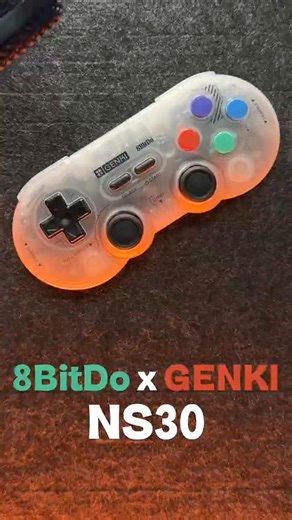 8BitDo x GENKI - NS30 Sound Test #gaming #controller