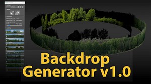 New 3DSMax script released - Backdrop Generator v1.0